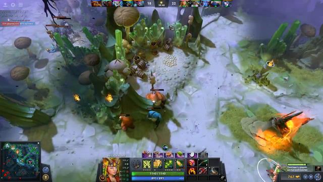 Dota 2 - Почему столько смертей, Ольга?)) смотреть онлайн