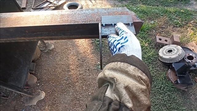 Передняя балка на минитрактор ЧАСТЬ 1 (мой способ сборки и настройки) #Фсёпро100 смотреть онлайн