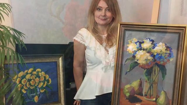 Картина с настроением | Алла Цветкова "ART погружение" смотреть онлайн