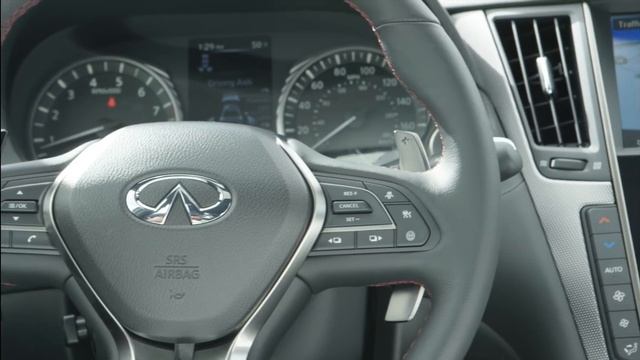 2018 Infiniti Q50 interior details смотреть онлайн