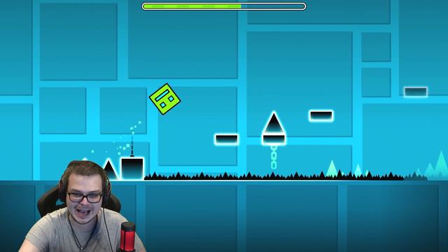 НАЧАЛАСЬ КИСЛОТА! ТЕПЕРЬ Я УМЕЮ ДЕЛАТЬ ДАБЛ ДЖАМП! (GEOMETRY DASH) смотреть онлайн
