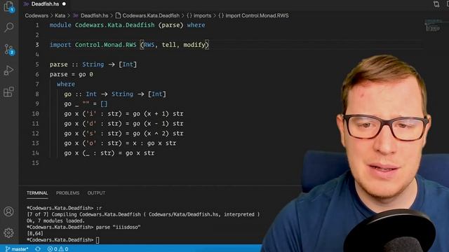 Haskell Tips: FP Refactoring Recursion with Writer + State смотреть онлайн