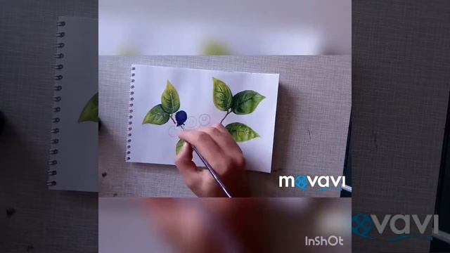 Как рисовать ягоды. Рисуем чернику смотреть онлайн