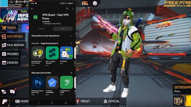 Cómo activar efecto de sangre en free fire | Android смотреть онлайн
