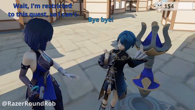 Shenhe's Spiritual Growth - Giantess Genshin