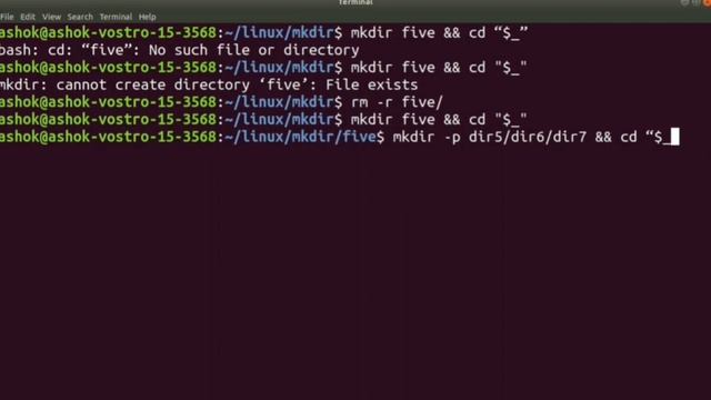 mkdir command for programmers | commands for a Techie Guy part 6. смотреть онлайн