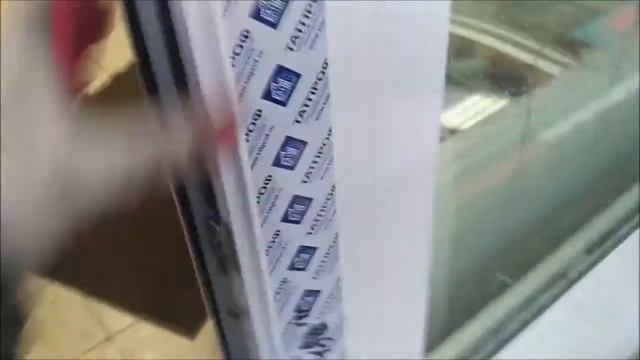 Монтаж противопожарной алюминиевой двери на АЗС EI60 смотреть онлайн