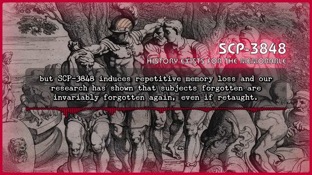 SCP 3848 - History Exists for the Memorable смотреть онлайн