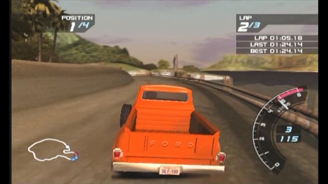 Ford Racing 3: Ford Challenge: Trucks: '56 F-100: (HARD) смотреть онлайн