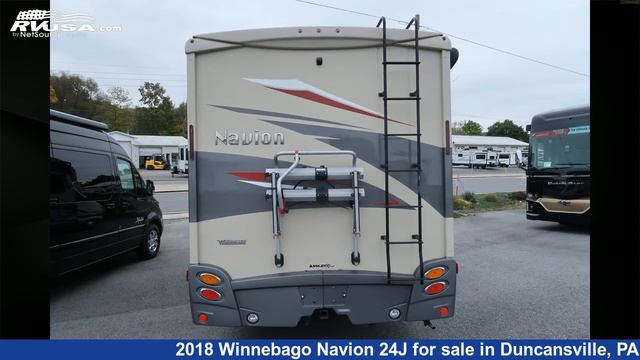 Incredible 2018 Winnebago Navion 24J Class C RV For Sale in Duncansville, PA | RVUSA.com смотреть онлайн