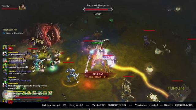 Diablo 3 Nintendo Switch Season 19 Crusader Shield Bash!!! - Eat, Play, Sleep, Repeat! смотреть онлайн