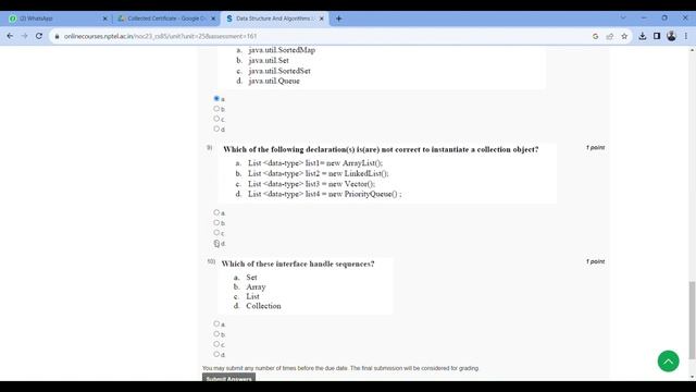 Data Structure and Algorithms Using Java Week 2 Solution смотреть онлайн