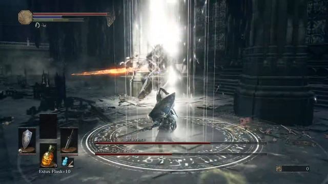 Dark Souls 3: Lorian and Lothric Boss Battle смотреть онлайн