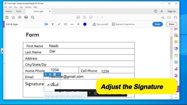 How To Sign PDFs in Adobe Acrobat Reader | How To Add Signature in PDF | How To Sign a PDF Document смотреть онлайн