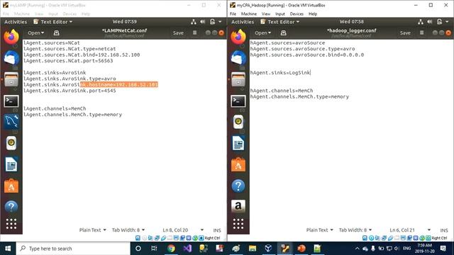 Assembling Avro Flume Agents and Using NetCat and a Logger for Testing смотреть онлайн