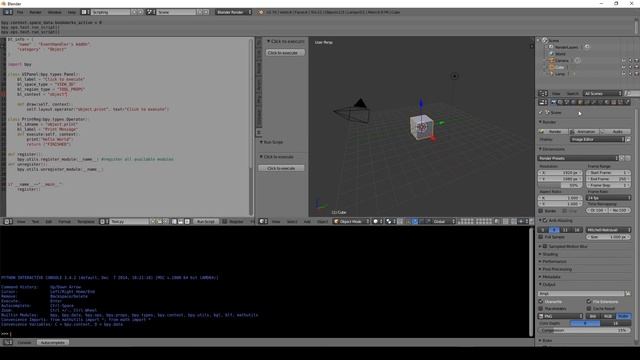 QuickTip #352 - Blender Python Tutorial - Change Control Region Type смотреть онлайн
