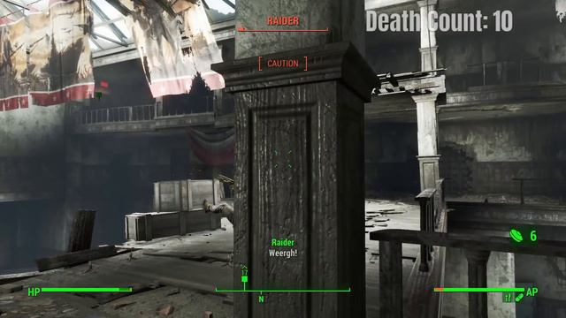 Fallout 4 Survival but I can only use Landmines смотреть онлайн