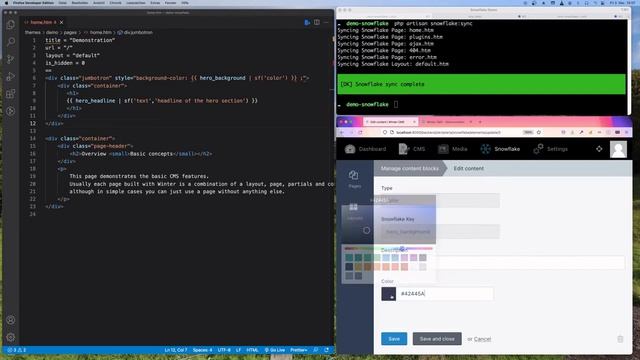 Snowflake Plugin for Winter CMS смотреть онлайн