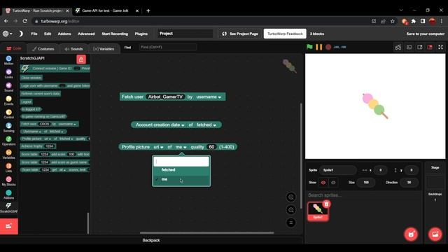 How to add the GAMEJOLT API on SCRATCH GAMES | Scratch Tutorial смотреть онлайн
