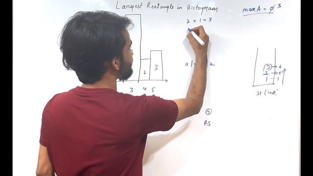 Largest Rectangle in Histogram | Part - 2 (6-7 lines of Code Approach) смотреть онлайн