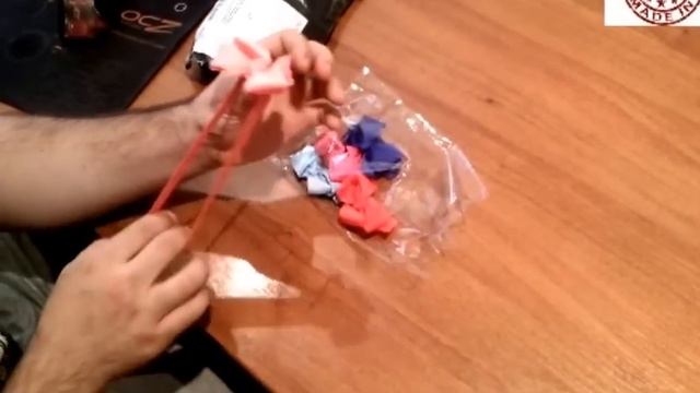 Бант - повязка на голову для новорожденных. смотреть онлайн