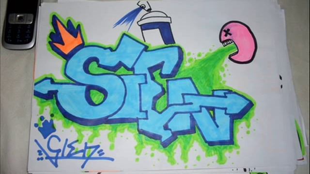 My Blackbook Graffiti Sien смотреть онлайн