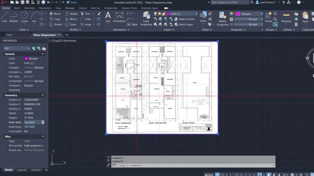 Escalar Imagen en AutoCAD. Cambiar proporción de Escala en Eje X, Y por separado. Escalar en un Eje смотреть онлайн