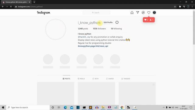 how to create backup of all your Instagram data using python смотреть онлайн