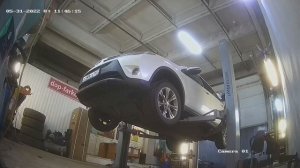 Установка фаркопа на Toyota RAV 4 2014 год. MOTODOR, арт. 92506-A