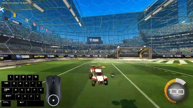 Easiest Flick On KBM - Tutorial (ROCKET LEAGUE) смотреть онлайн