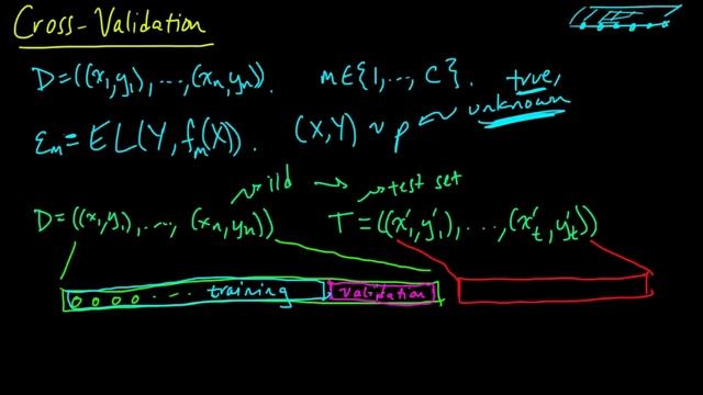 (ML 12.5) Cross-validation (part 1) смотреть онлайн