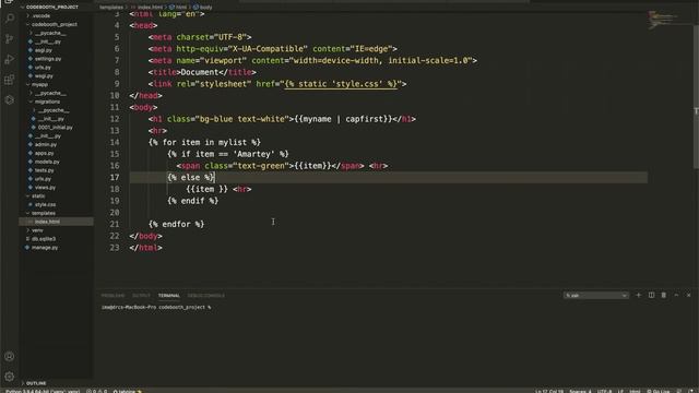 Python Django Session 3 смотреть онлайн