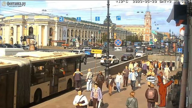 Поломка устранена и автобус поехал дальше #авторство Mobotix Webcams Russia. смотреть онлайн