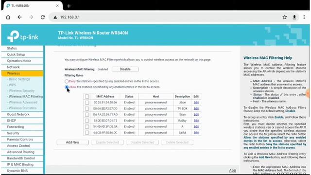 MAC Filter Configuration All TP LINK Router | IP & MAC Binding | How To Add MAC address TP LINK смотреть онлайн
