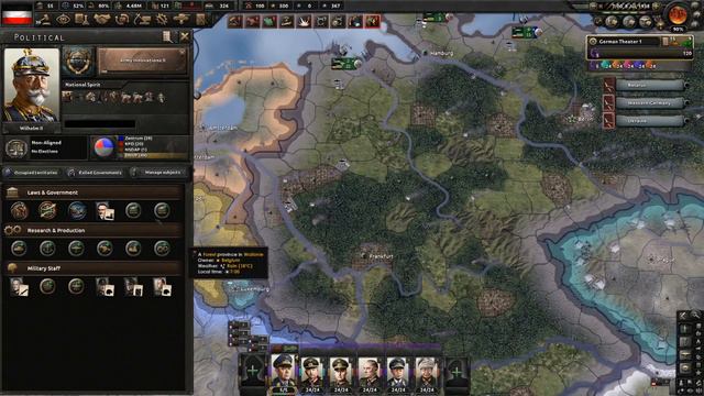 Exporting communists and replacing the Kaiser with commies as communist Germany in Hearts of Iron 4 смотреть онлайн