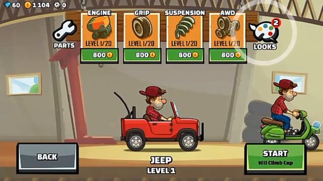 Hill climb racing 2 mod apk download and play all GPU SUPPORT gameplay proof смотреть онлайн