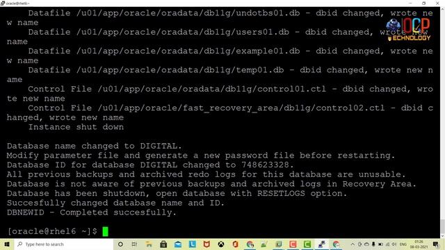 How do you rename a database in Oracle? | How do you run a NID? смотреть онлайн