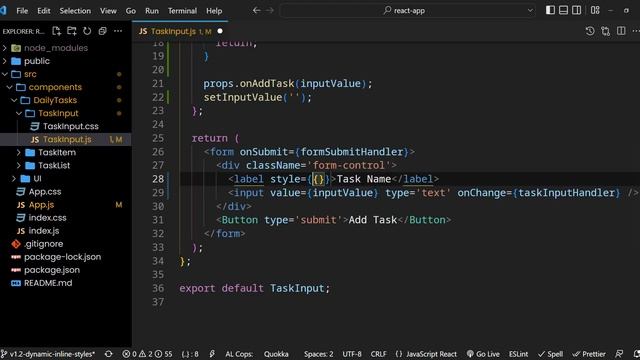 ReactJS - Setting Dynamic Inline CSS || Hindi || Coding Scenes смотреть онлайн