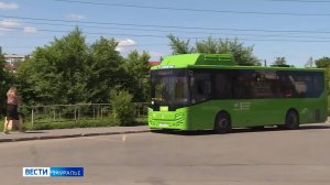 В Кургане на маршрут вышли новые низкопольные автобусы. Курганского производства