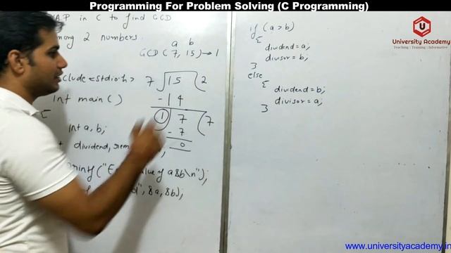 PPS61:Program to find gcd of two numbers without using recursion смотреть онлайн