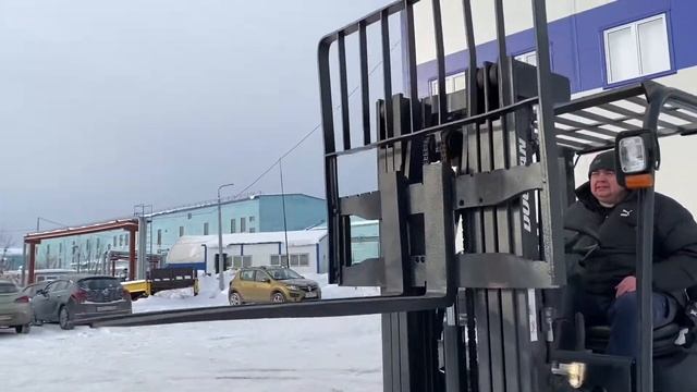 Газбензиновый погрузчик DOOSAN смотреть онлайн