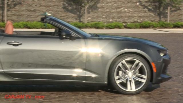Chevy Camaro 2016 RS Convertible Roof In Action Chevrolet Camaro Sixth Generation Commercial CARJAM смотреть онлайн