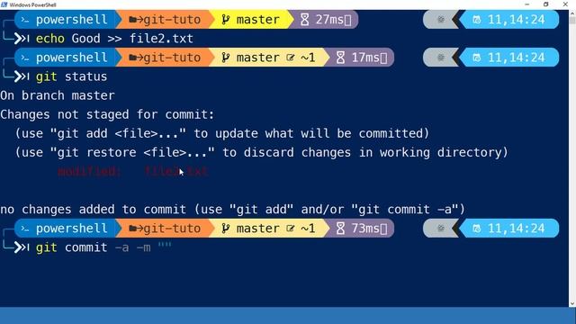 Git Pour Les Pros - #9 Commit en une étape - Commit without staging смотреть онлайн