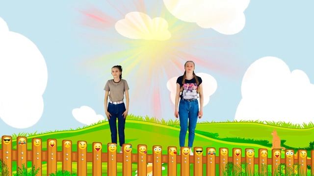 Веселая зарядка для детей смотреть онлайн