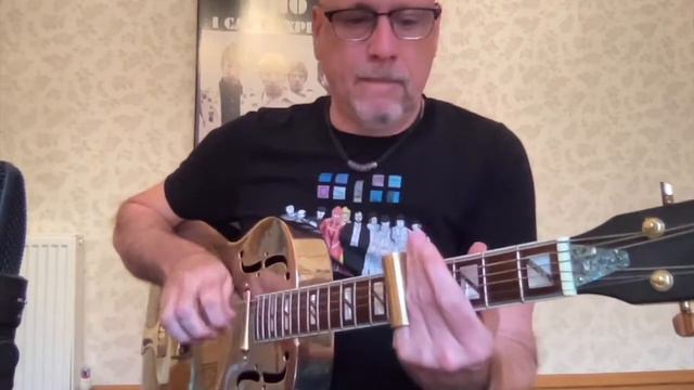 "Smells Like Teen Spirit" Nirvana played by Dobro Dave on slide guitar смотреть онлайн