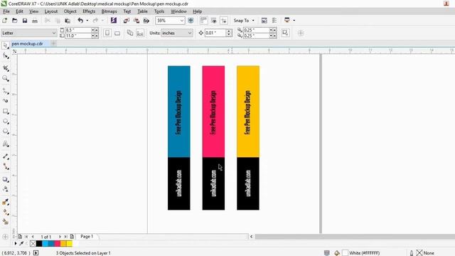Pen design in coreldraw + with Mockup in photoshop || Unik Adlab смотреть онлайн