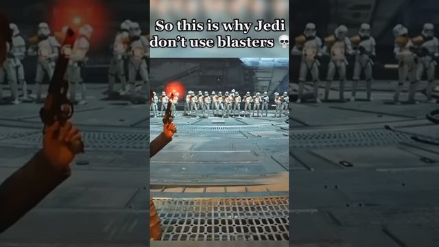 Jedi Don't Use Blasters for a Reason in Jedi Survivor!🔥😂💀 смотреть онлайн
