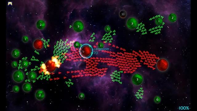 Galcon Fusion All singleplayer modes on Grand Admiral level смотреть онлайн