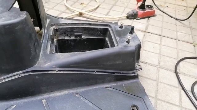 Супер способ восстановления чёрного пластика на скутере! смотреть онлайн