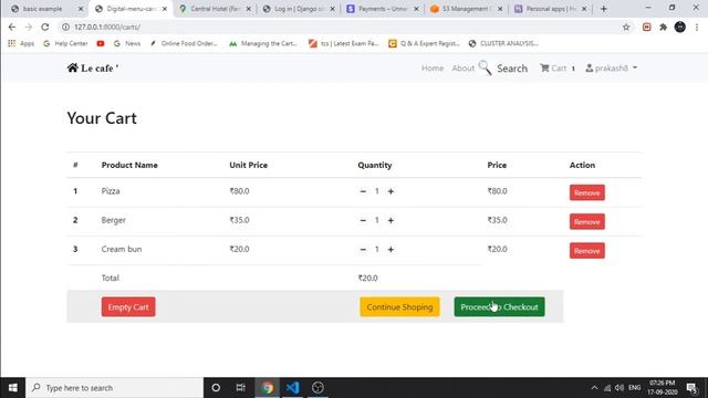 Digital Menu Cards for Restaurants and Ordering System Using QR Code Scanning смотреть онлайн